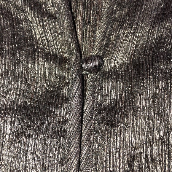 EILEEN FISHER sz XS Shimmery silk jacket - Picture 4 of 7